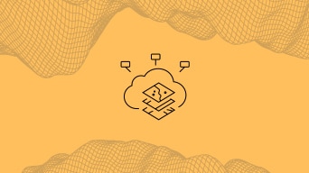 Connected squares and lines representing an interoperable system