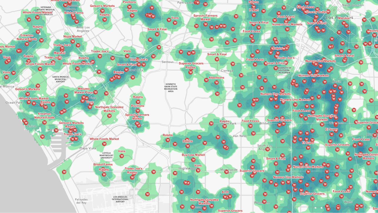 Map of nonprofit data