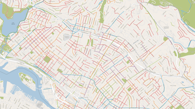 Transit propensity map displays disparities in service areas 