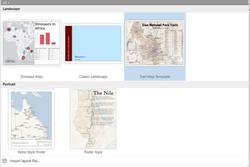 Customize Your Layout Gallery In Arcgis Pro 2 5 Esri Belux