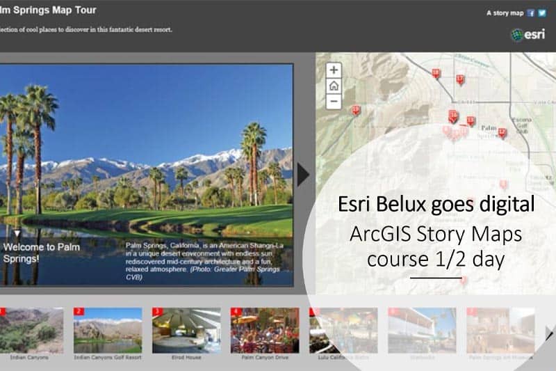 Creating Story Maps With Arcgis Digital School: Arcgis Story Maps Course - Esri Belux