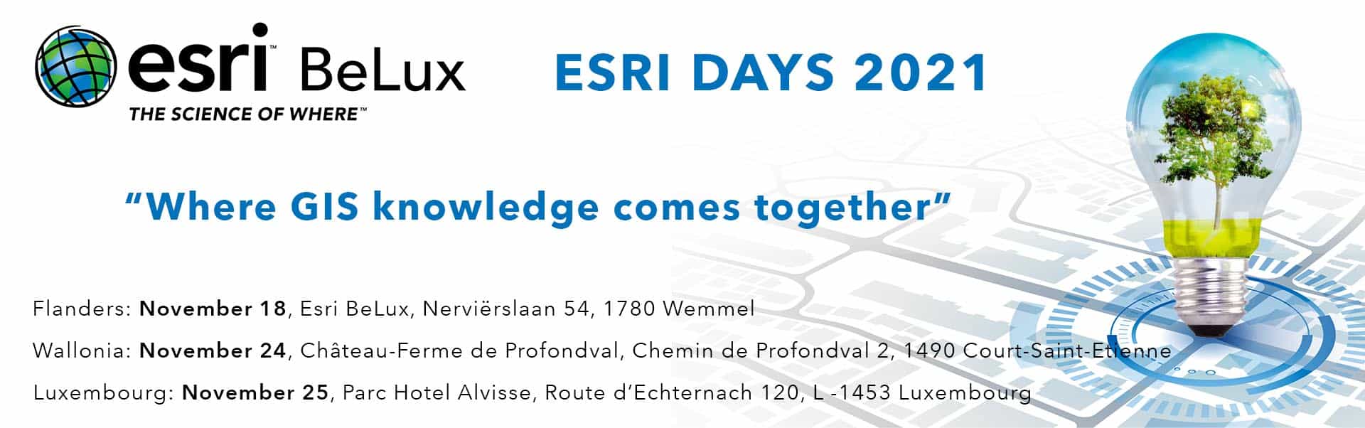 webssite banner Esri Days 2021